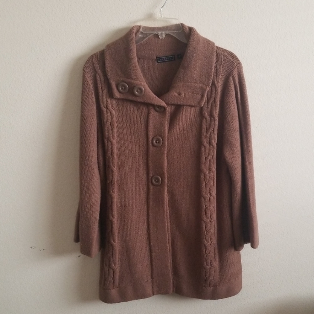 3 Button Front Coat